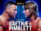 UFC: Джастин Гэтжи – Пэдди Пимблетт. Результаты из Лас-Вегаса
