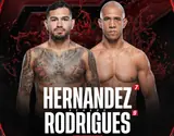 UFC Fight Night 285: Энтони Эрнандес – Грегори Родригес. Полный кард шоу
