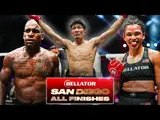 Bellator San Diego: Нурмагомедов–Шаблий. Видео всех финишей турнира
