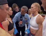 Легендарная Холм не сумела отобрать титул у Хан: видео