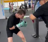 Канело уже пашет в зале Усика: видео