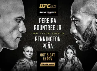 UFC 307: Перейра – Раунтри. Результаты из Солт-Лейк-Сити