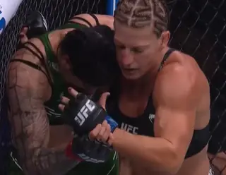 Грозная Харрисон не смогла удосрочить Виейру на UFC 307