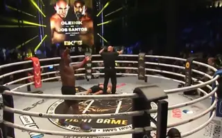 Экс-бойца UFC Олейника жёстко усыпили в BKFC: видео нокаута