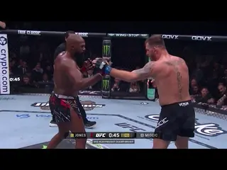 Джонс забил Миочича. Видео лучших моментов UFC 309