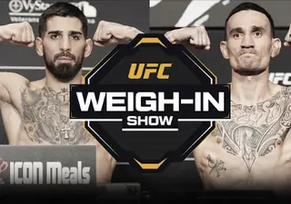 У Чимаева проблемы с весом? Результаты и видео взвешивания UFC 308