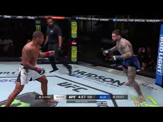 Брэди побил Бёрнса, Дёрден задушил Шнелла. Видео лучших моментов UFC Fight Night 242