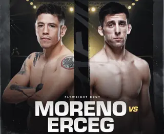 Полный кард UFC on ESPN 64: Морено – Эрцег. Все бои шоу 29 марта