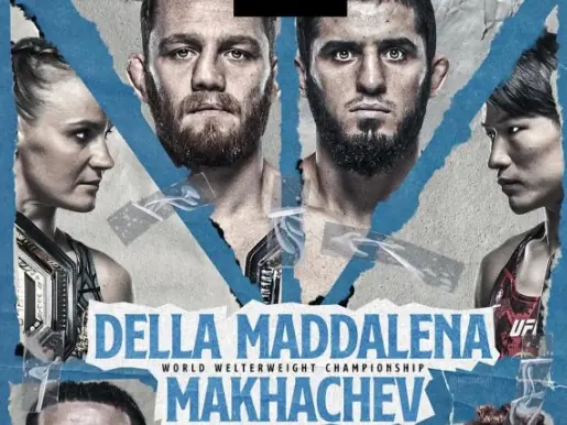 Прямая трансляция UFC 322: Маддалена – Махачев. Смотреть онлайн