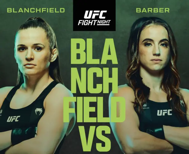 Прямая трансляция UFC on ESPN 68: Эрин Бланчфилд – Мэйси Барбер. Смотреть онлайн