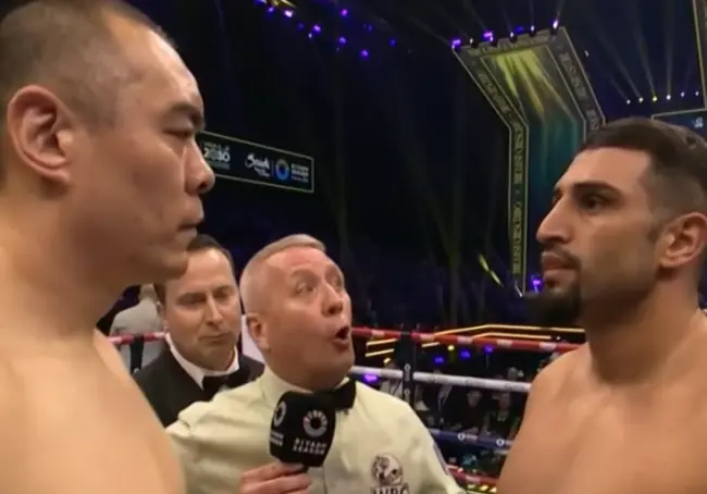 Бомба! Кабайел и Чжилеи разыграли временный пояс WBC