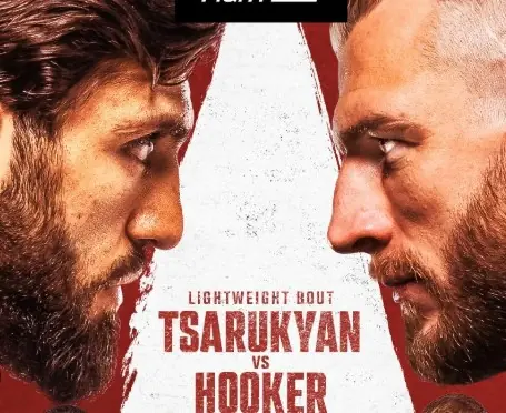 Прямая трансляция UFC Катар: Царукян – Хукер. Смотреть онлайн