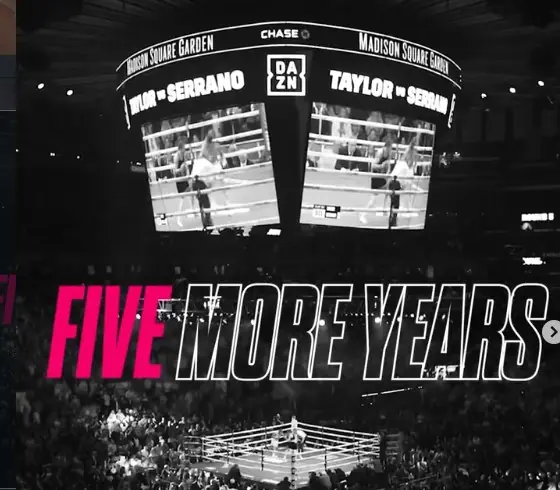 200 боксёрских шоу за 5 лет. DAZN и Matchroom подписали новый мощный договор