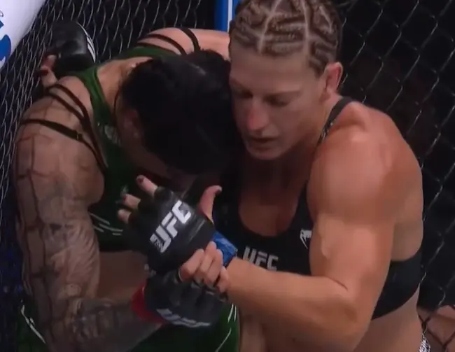 Грозная Харрисон не смогла удосрочить Виейру на UFC 307