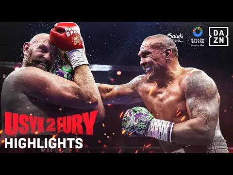 Александр Усик – Тайсон Фьюри 2. Видео лучших моментов реванша