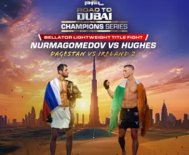 Прямая трансляция PFL Dubai: Усман Нурмагомедов – Пол Хьюз. Смотреть онлайн