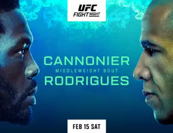 Полный кард UFC Fight Night 251: Каннонье–Родригес. Все бои шоу 16 февраля